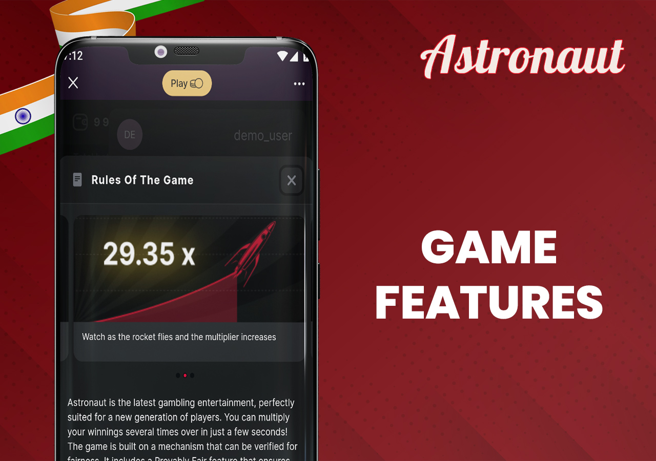 Astronaut crash game online features with high multiplier